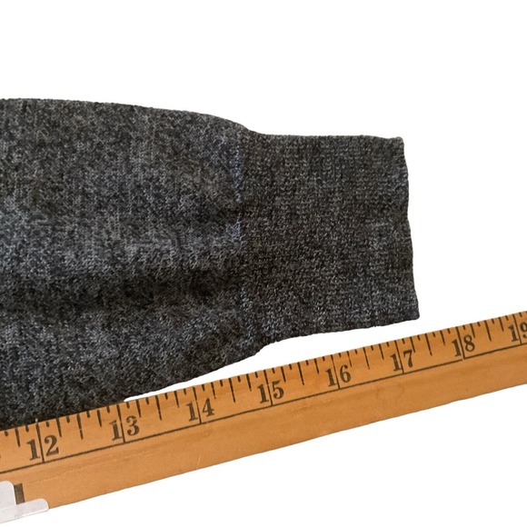 Madewell  Cozy South Star Wool Acrylic Blend Gray Sweater Woman' s Size M - Picture 7 of 9